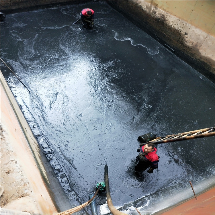 柘城废水池清理